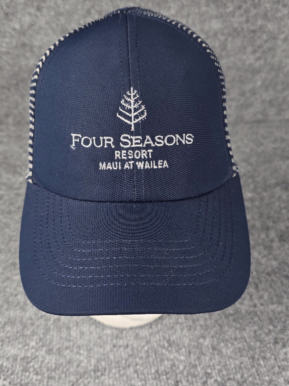 Four Seasons Resort Maui Wailea Performance Navy Blue Strap Back Hat